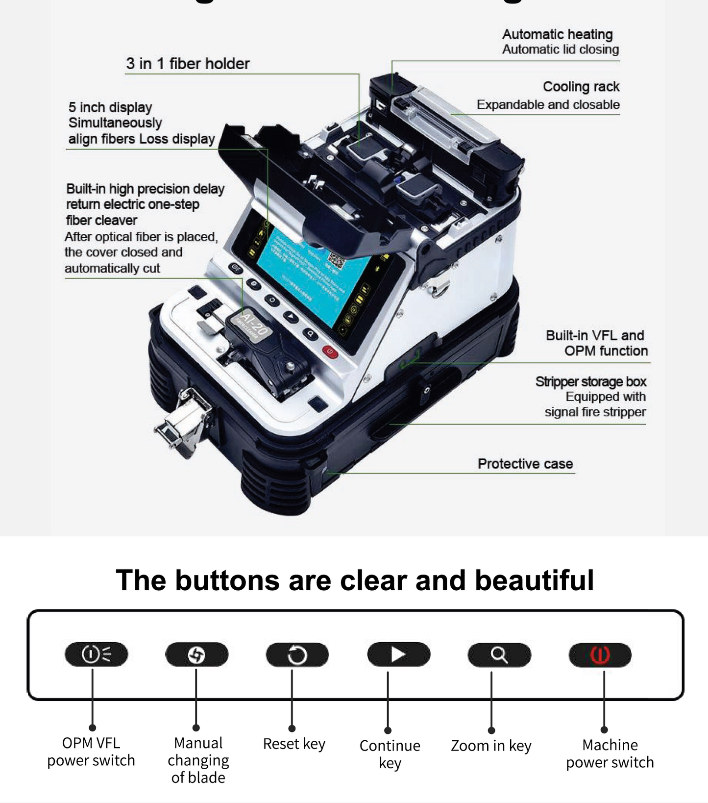 AI-20 Signal Fire Fusion Splicer
