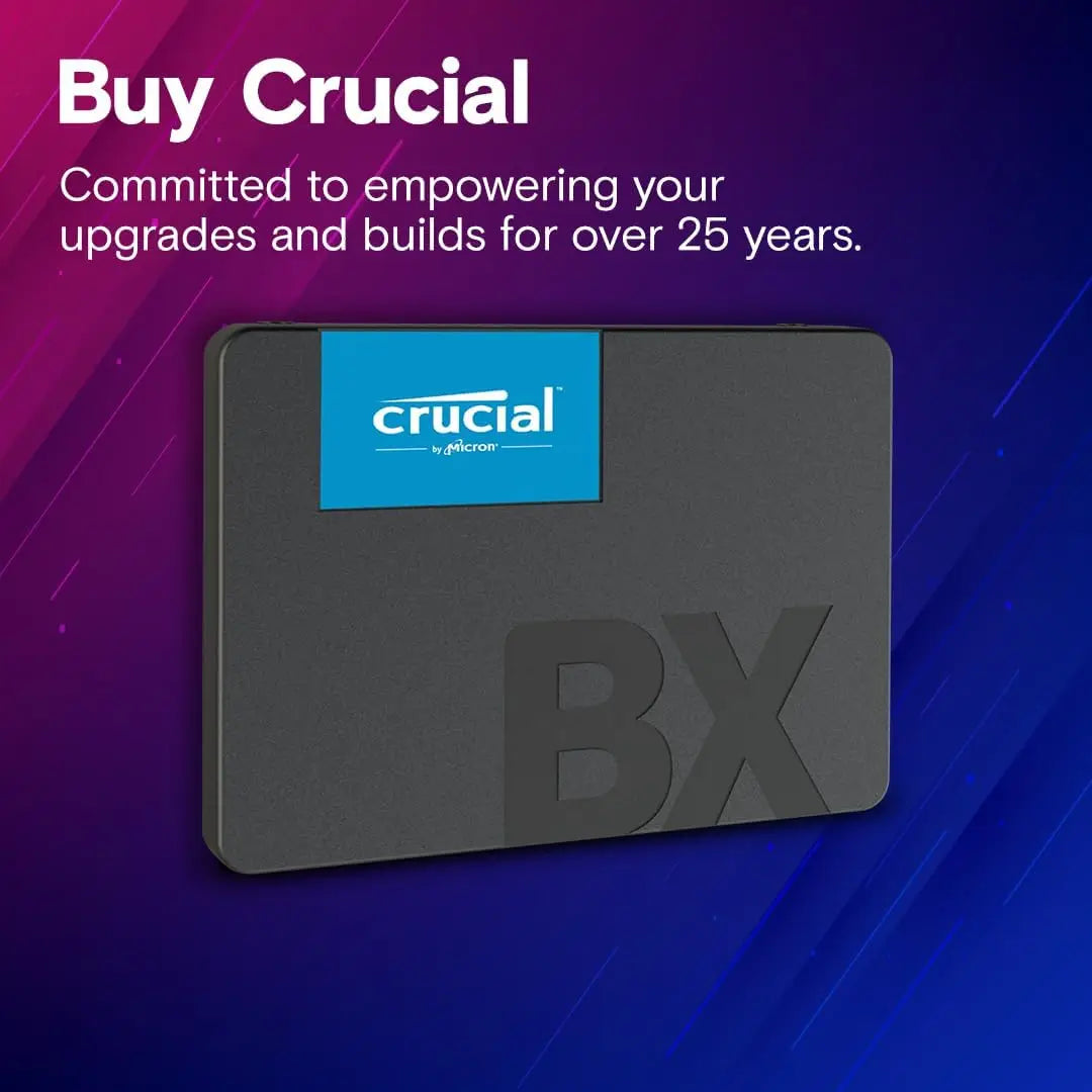 Crucial BX500 1TB 3D NAND SATA 2.5 Inch Internal SSD