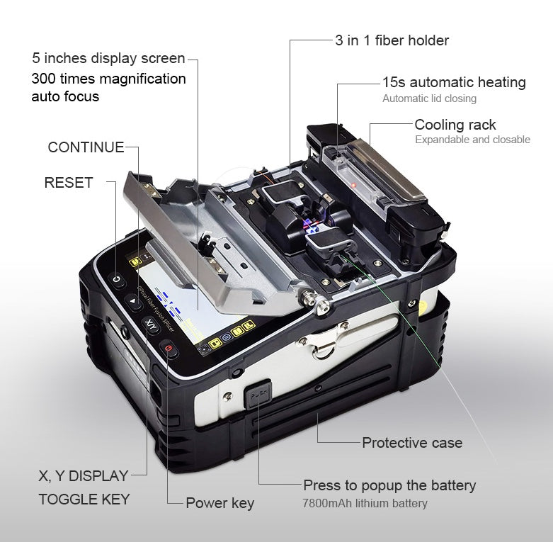 AI-7C Signal Fire Fusion Splicer